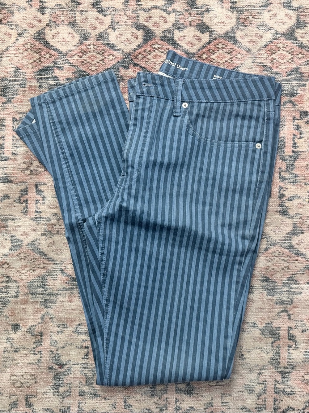 Original Use Pinstripe Skinny jeans sz 32